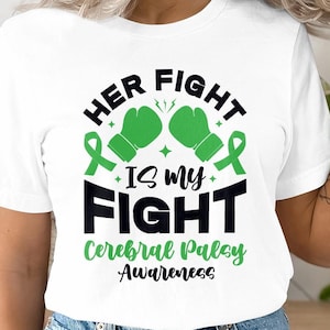 Cerebral Palsy Awareness SVG PNG: Green Ribbon Design (Digital Download)