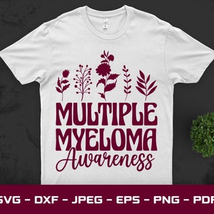 Multiple Myeloma Awareness Svg, Multiple Myeloma Svg Png, Burgundy Ribbon Svg, Multiple Myeloma Cancer Sublimation
