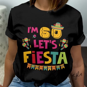 60th Fiesta Birthday SVG PNG: Sesenta Bday Design (Digital Download)