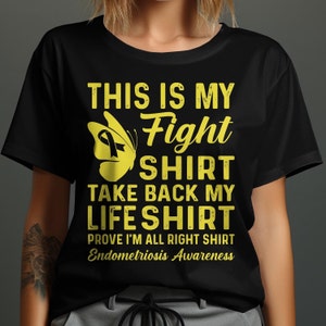 Endometriosis Awareness Shirt Svg Png: Warrior Survivor Cricut Cut File (Digital Download)