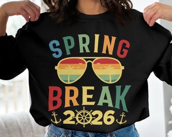 Spring Break 2026 Family Vacation Svg Png Subliamtion