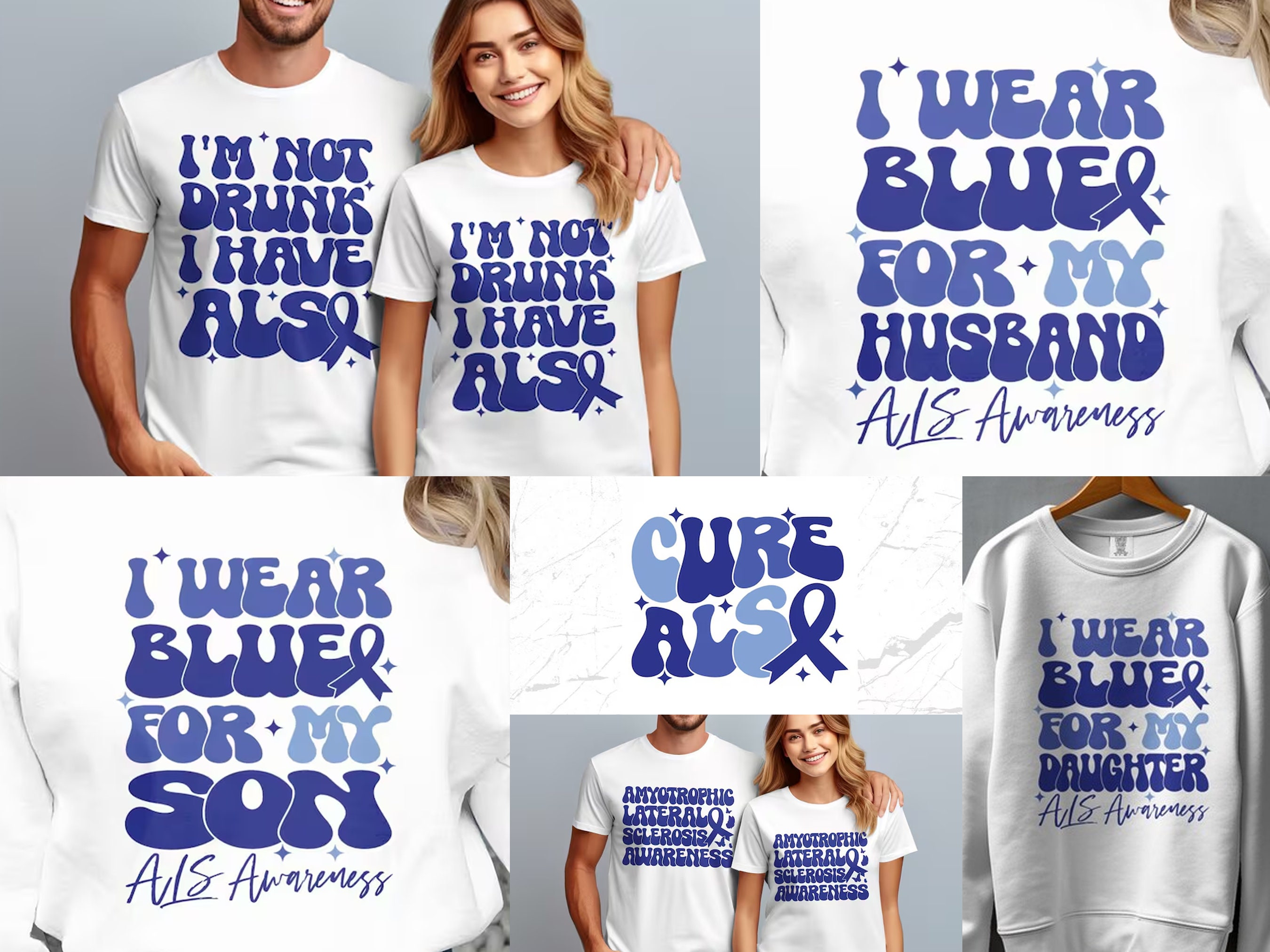 ALS Awareness SVG PNG Bundle: Amyotrophic Lateral Sclerosis Designs ...