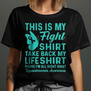 Dysautonomia Awareness Svg Png: Fight Shirt Design (Digital Download)