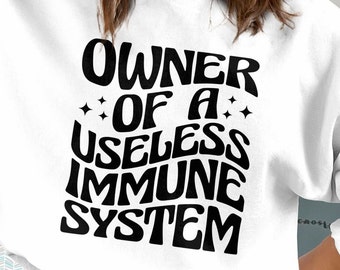 Système immunitaire inutile SVG PNG : sensibilisation aux maladies rares, ruban zébré (téléchargement numérique)