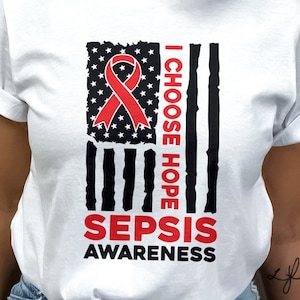 Sepsis Flag Svg Png, Sepsis Awareness Svg Cricut, Sepsis Warrior Png, Sepsis Ribbon Support Sublimation