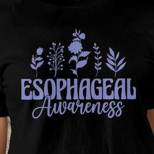Esophageal Cancer Awareness Svg: Periwinkle Ribbon Design (Digital Download)