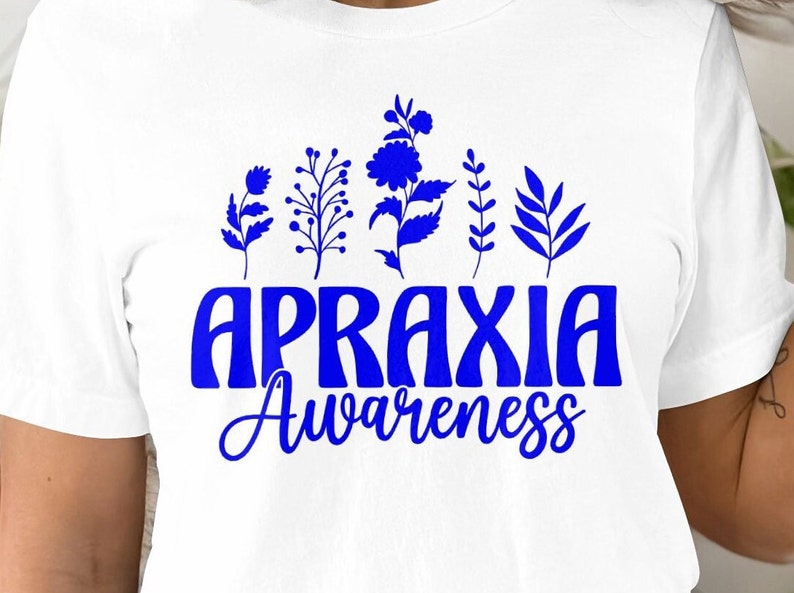Apraxia Awareness Svg, Apraxia Svg Png, Blue Ribbon Svg, Apraxia ...