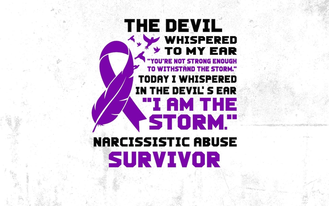 Narcissistic Abuse Survivor Svg, I'm the Storm, Narcissistic Abuse ...