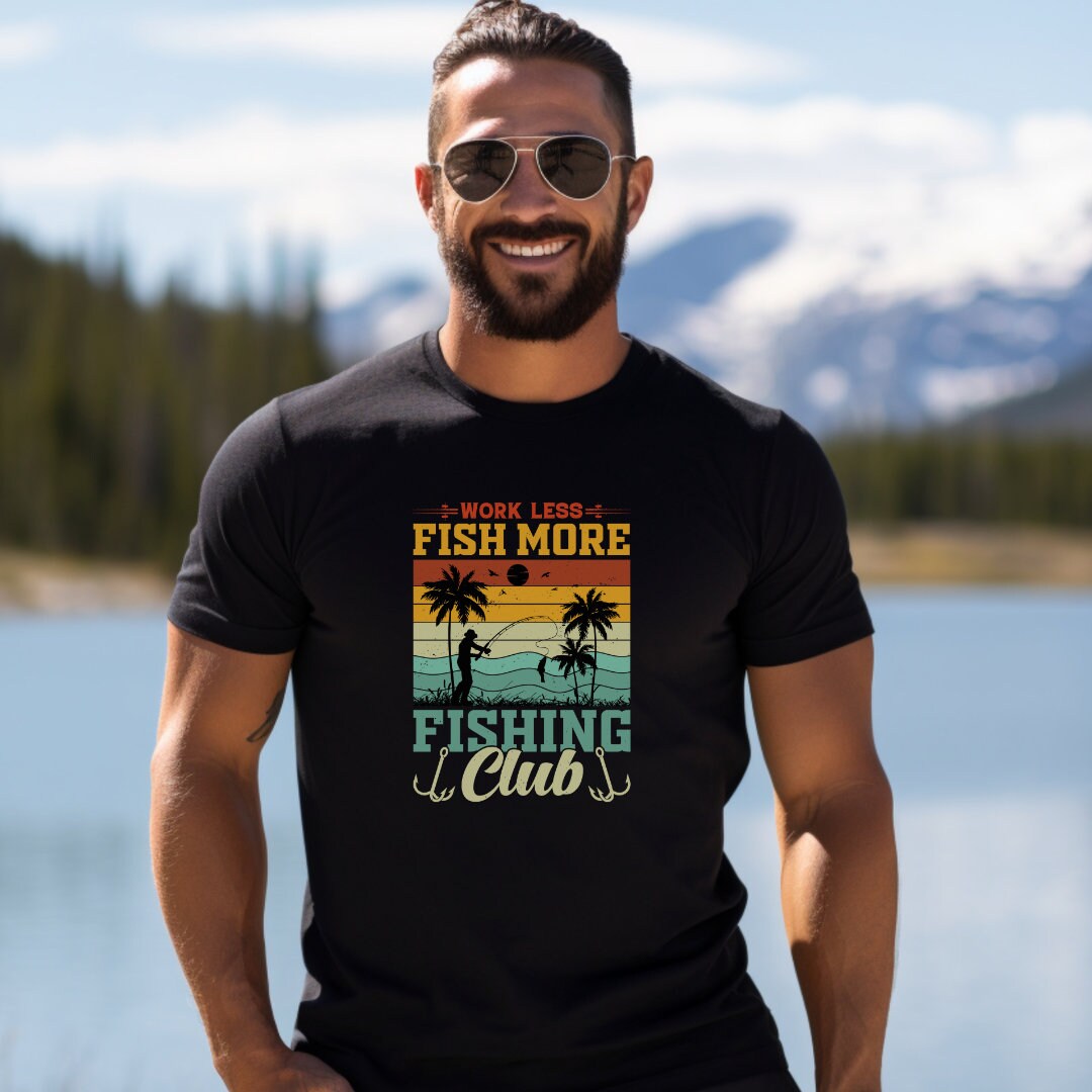 Retro Fishing Shirt Fisherman Gift Fishing Shirt Vintage Etsy