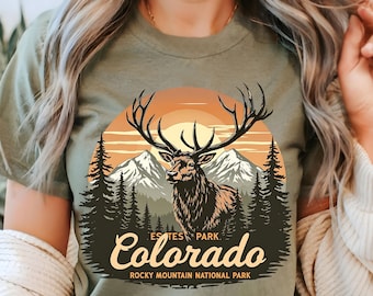 Estes Park Colorado Shirt: Rocky Mountain National Park Tee