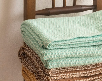 Modern Tradicional Portuguese Blanket | Cotton Bed Cover | Sofa Coverlet | Sustainable Home Decor | Woven Covering Made in Portugal