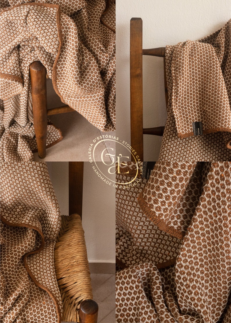 Modern Tradicional Portuguese Blanket Cotton Bed Cover Sofa Coverlet