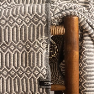 Picnic Modern Tradicional Portuguese Blanket | Cotton Bed Cover | Sofa Coverlet | Sustainable Home Decor | Woven Covering Made in Portugal