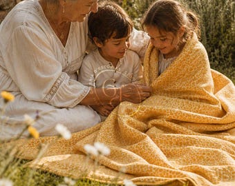 Modern Tradicional Portuguese Blanket | Cotton Bed Cover | Sofa Coverlet | Sustainable Home Decor | Woven Covering Made in Portugal