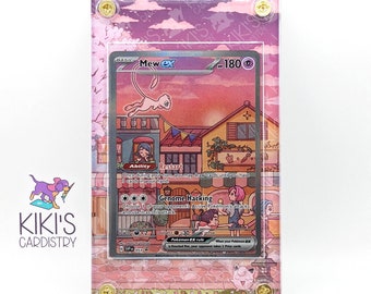 Mew 151 Extended Artwork Acrylic Card Display Case | ミュウ SVP 053