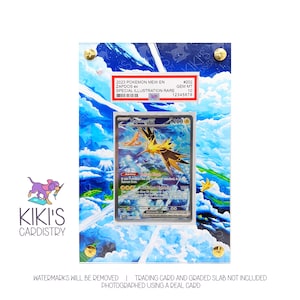 Zapdos EX 151 Extended Artwork Graded Card Display Case | サンダー SAR SV2a 202/165