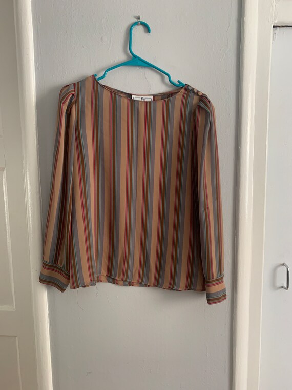 80s/90s Jonathan Martin Secretary Blouse