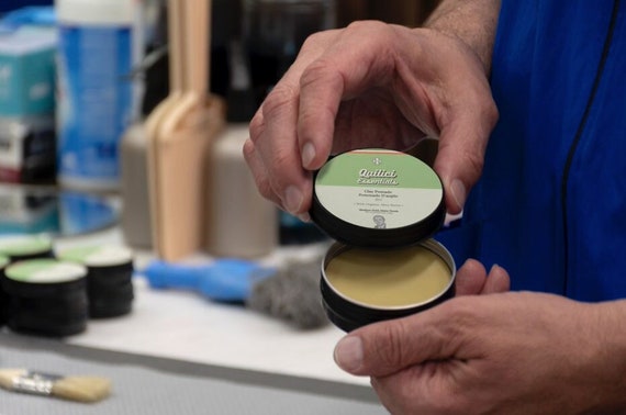 Clay Matte Pomade - Sandalwood Tobacco - Natural | Handmade | Hair Styling  Clay
