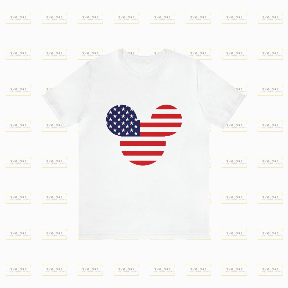 mickey 4th of july men emblem