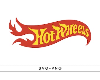 Hot Wheels Svg File - Digital File Svg , HQ File , Vector File , Instant Download for Crafts