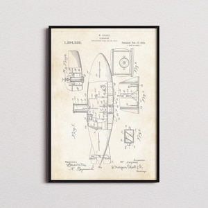 Submarine Patent Print, Submarine Poster, Submarine Wall Art, Submarine Art Print, Submarine Gifts