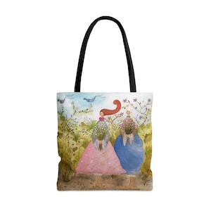 Tote Bag, Reusable Shopping Bag, Beach Tote, Spring Tote, Large Tote, Giftable Tote Bag, Artist Designed Tote, High Quality Tote