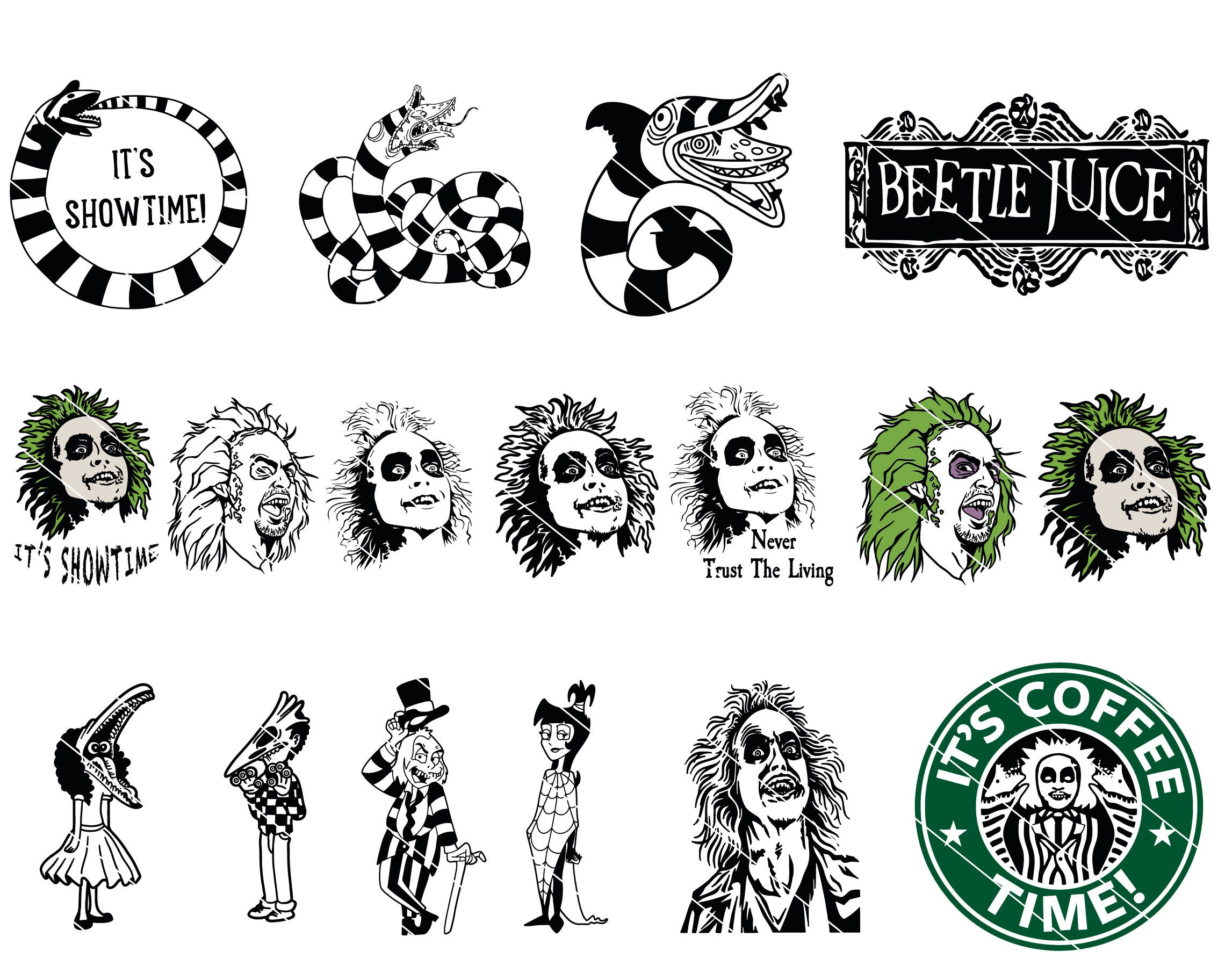 BUNDLE Beetlejuice Theme SVG Dxf Eps Png Cricut Silhouette Etsy BUNDLE Beetlejuice Theme SVG Dxf Eps Png Cricut Silhouette Etsy