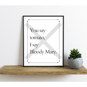 You Say Tomato | You Say Tomato Printable