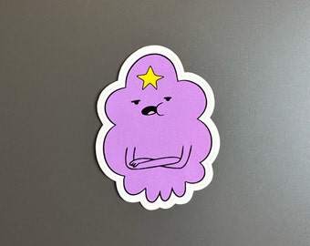 adventure princess from space - vinyl sticker