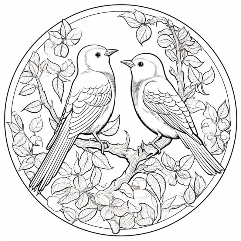 Mandala Coloring 100 Printable Coloring Pages Stress Relief - Etsy