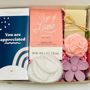 Thank you gift appreciated thank you gift for friend Hygge Gift Box with Blanket thank you gift box thank you gift mentor teacher coworker
