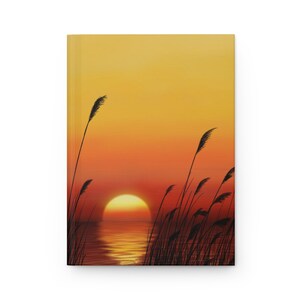 Sunset Lined Journal Notebook