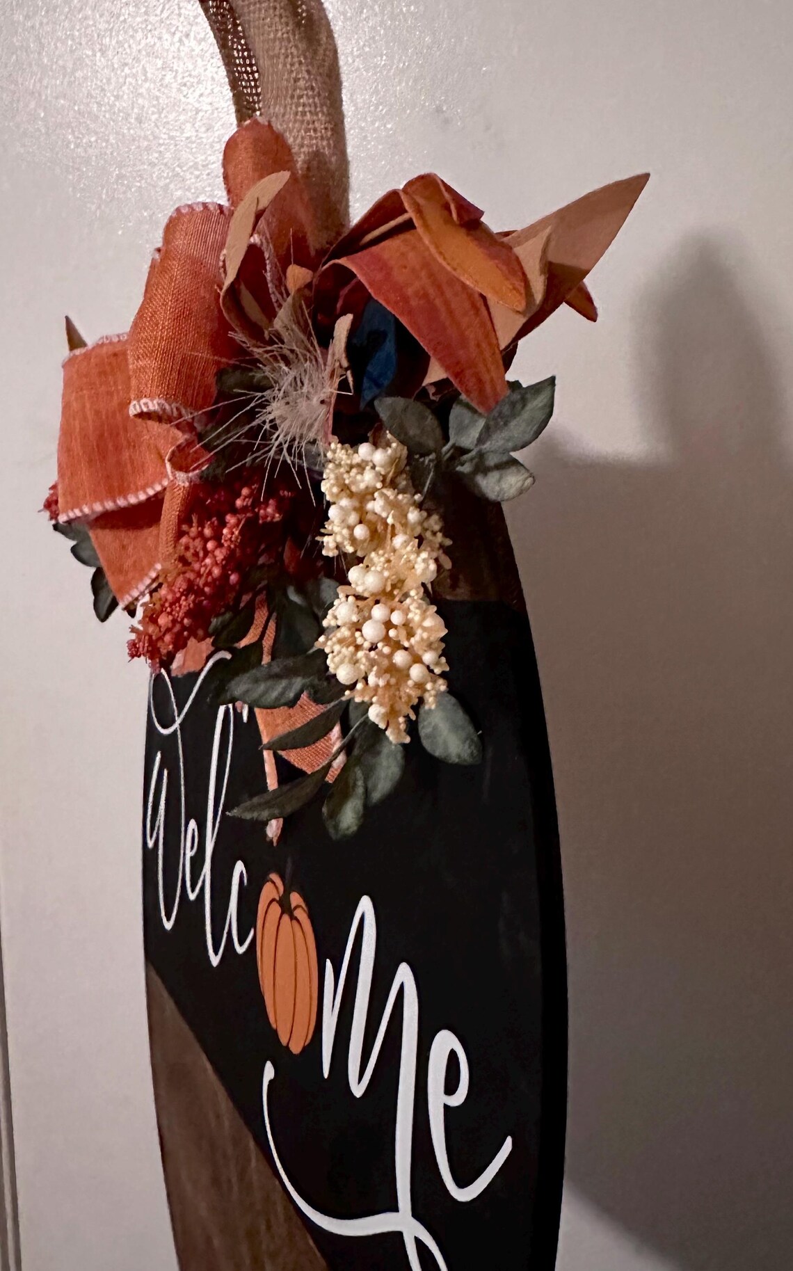 Front Door Decor | Door Hanger | Welcome | Door Decor | Wreath | Home ...