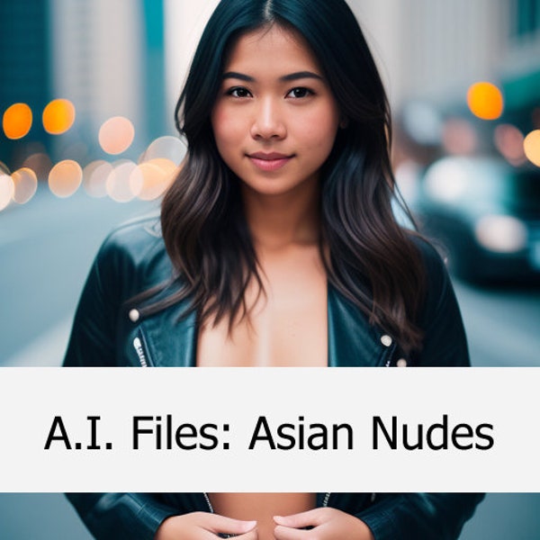 A.I. Files: Asian Nudes artistic PDF collection