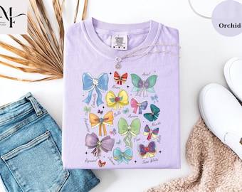 Disney Princess Comfort Colors Tee, Matching Group Shirt