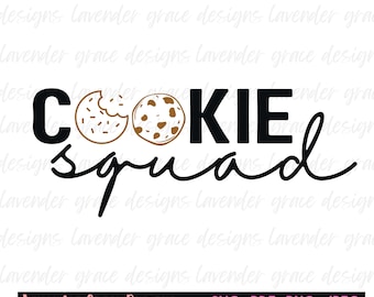 Cookie Squad Goals Svg Pdf Png Jpeg Cuttable Digital Download Cookie Booth Decorations Group Shirts Troop Leader Cookie Dealers Cookie Mama