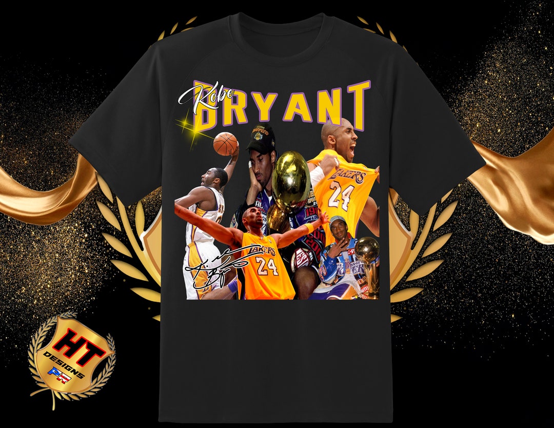 white kobe bryant shirt