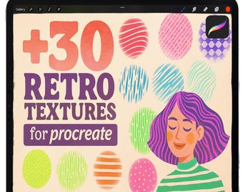 Pędzle do wzorów Procreate, Tekstury Procreate, Zestaw pędzli do abstrakcyjnego stipplingu, Pędzle dekoracyjne, Wzory bezszwowe, Pędzle do rysowania cyfrowego
