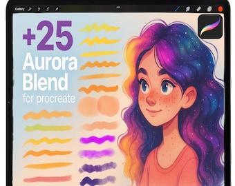 Procreate Shaders: Stipple Procreate Brushes, Sketching Pencils Brush Set, iPad Shading Set for Procreate, Watercolor Brushset for Procreate