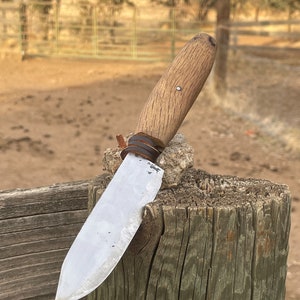 AVAILABE traditional Swedish knife, high carbon steel blade with an excellent wood handle. hand forged in the USA.