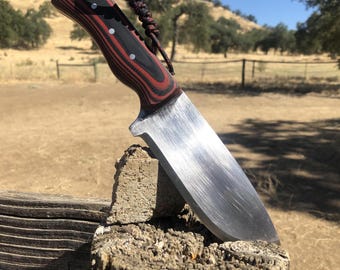 AEB-L Stainless EDC knife with optional sheath and G10 handle.