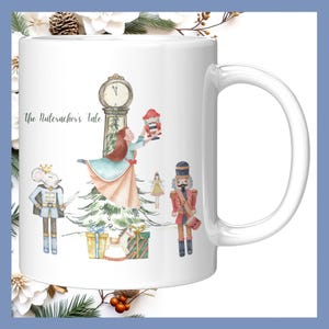 Nutcracker Coffee Mug Gift Idea For Dancer Christmas Present For Teacher Ballet Gift Shop Item For Kitchen Decor Piece Holiday Decoration