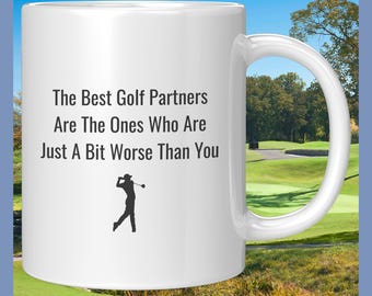 Golf Humor Mug Funny Golf Gift For Golfer Birthday Present Golf Buddy Gift Father's Day Golf Retirement Gift For Golf Lovers Sports Gift