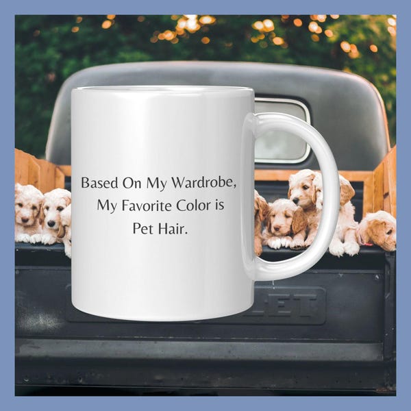 Lustiger Hundebecher für Tierarzt Bürodekor für Küche Schreibtischzubehör für Arbeit Kaffeetasse mit Humor Haustier Geschenk für Groummer Kaffeebecher weiß