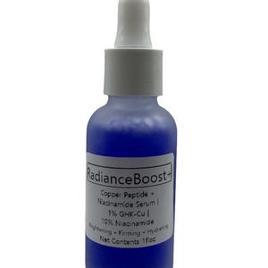 Copper Peptide Serum: Niacinamide, Zinc PCA - Anti-Aging, Acne - 30ml