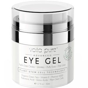 Voila Pure - Eye Gel - Refresh & Reawaken Your Under-Eyes With Our Advanced Eye Gel Reducing Undereye Puffiness - Dark Circles - 60ml Vegan