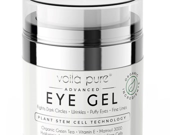 Gel occhi vegano: cellule staminali vegetali, Matrixyl 3000, riduzione delle occhiaie
