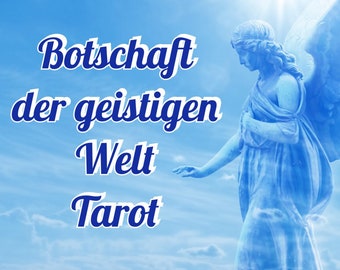 Mensaje del mundo espiritual: ¡Lectura de tarot!