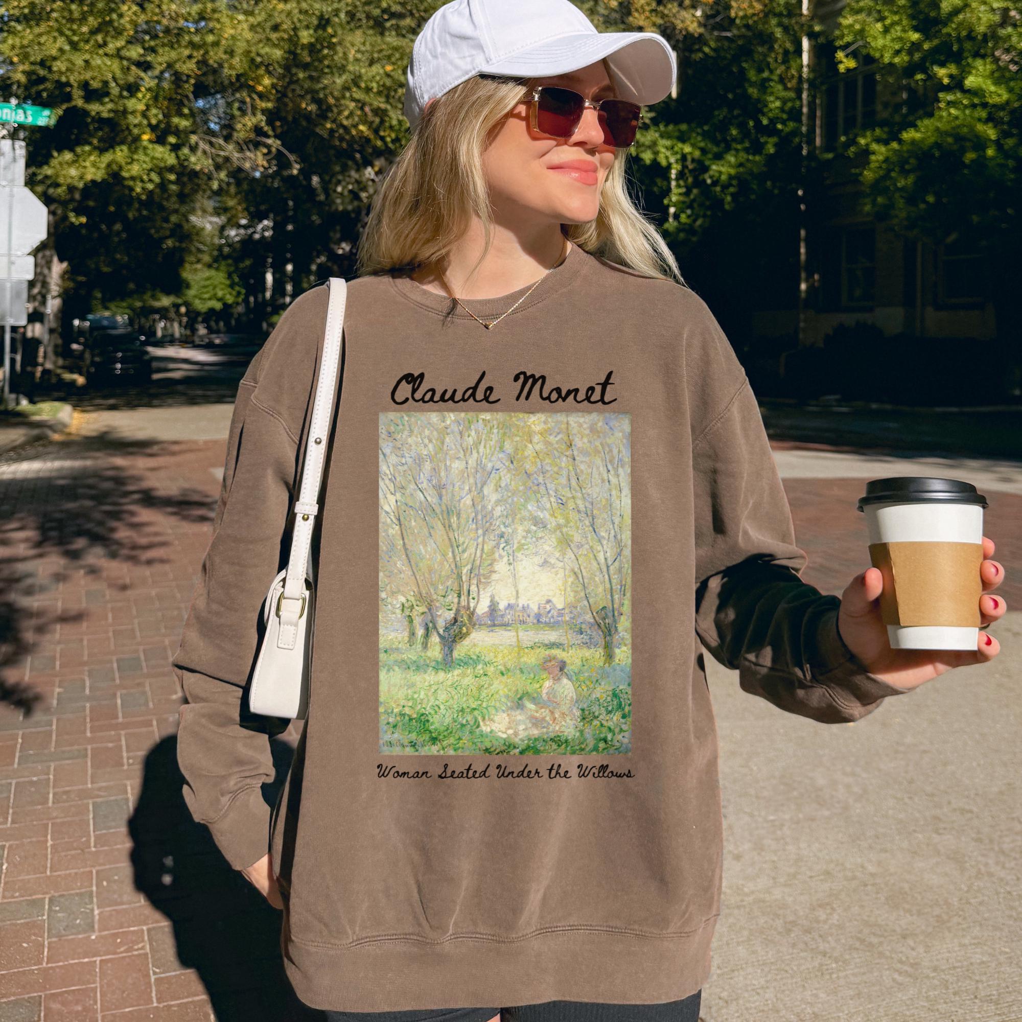 クロード・モネ シャツ、90年代ヴィンテージアートTシャツ 