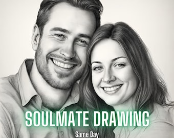 Soulmate Drawing, Love Tarot Reading, Psychic Reading, Psychic Drawing, Soulmate Reading, Your Future Husband/Wife, Same Day, Fast Delivery